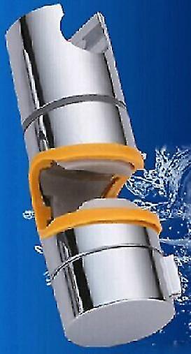 Yellow Universal Abs Plastic Shower Slide Rail Bar Holder