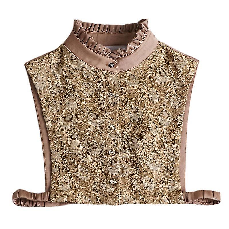 Women's Fake Collar Detachable Half Lace Winter Multi-functional Decorative All-matching Shirt Turtleneck