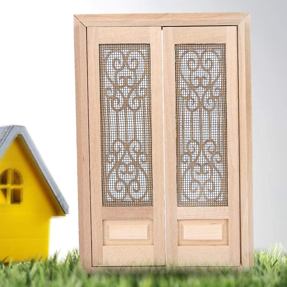 Porte miniature imprimable, échelle 1:12. Mini porte à télécharger. Porte pour maison de poupée, bricolage DIY papier,décor maison de poupée
