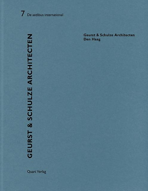Geurst And Schulze De Aedibus International by Charles Rattray Paperback
