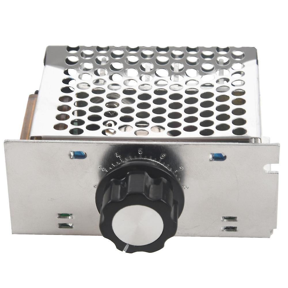 Voltage Regulator Voltage Speed Controller Dimmer + Shell Ac 220v 4000w