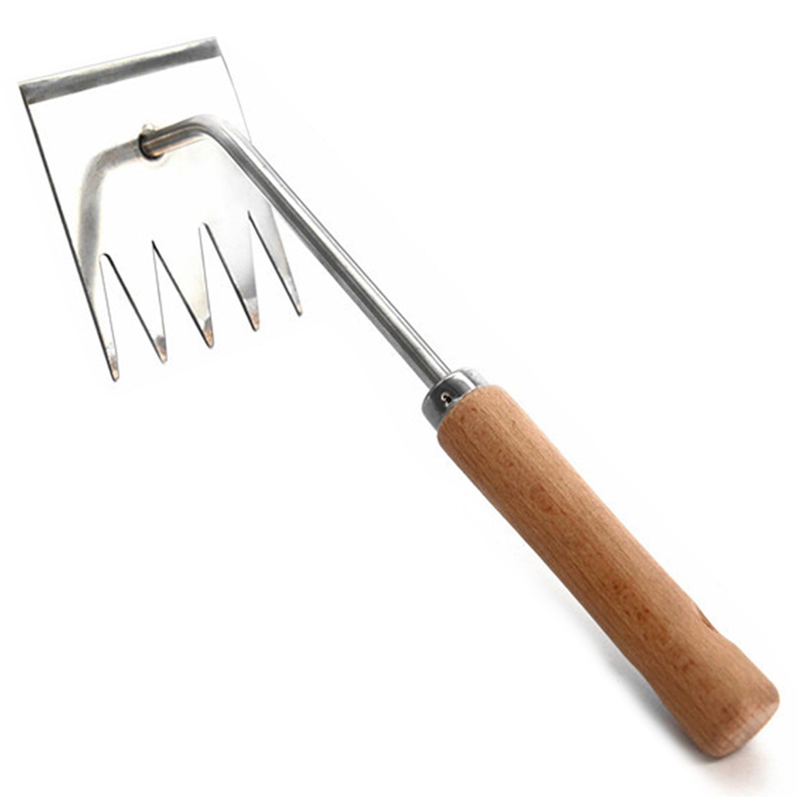 Garden Manual Hand Weeder Ergonomic Handle Soil Loose Weeder For Garden Weeding Accessories