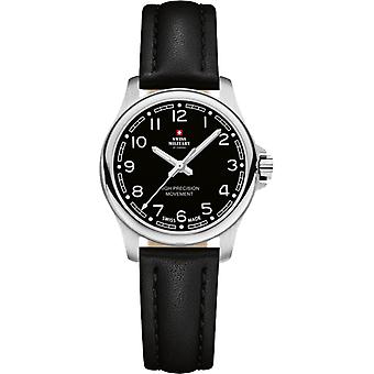 Wristwatch round with leather strap Women's Analog Quartz Watch with Cowhide Bracelet SM30201.27