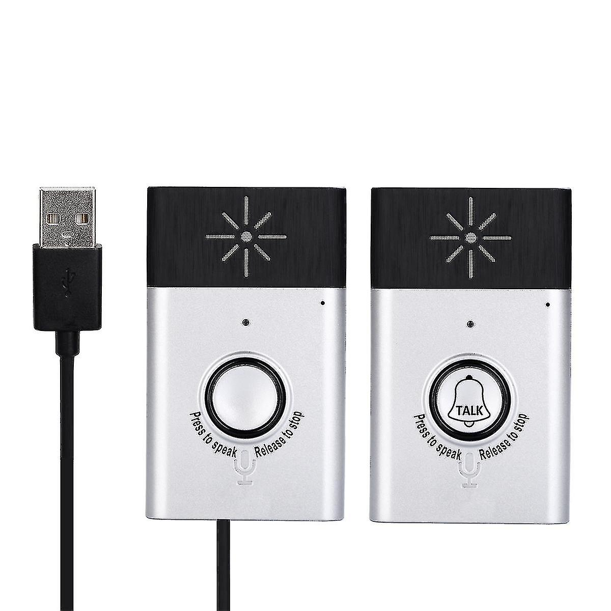 Wireless Intercom Doorbell Home Voice Intercom Doorbell Support Two-way Intercom Penetration