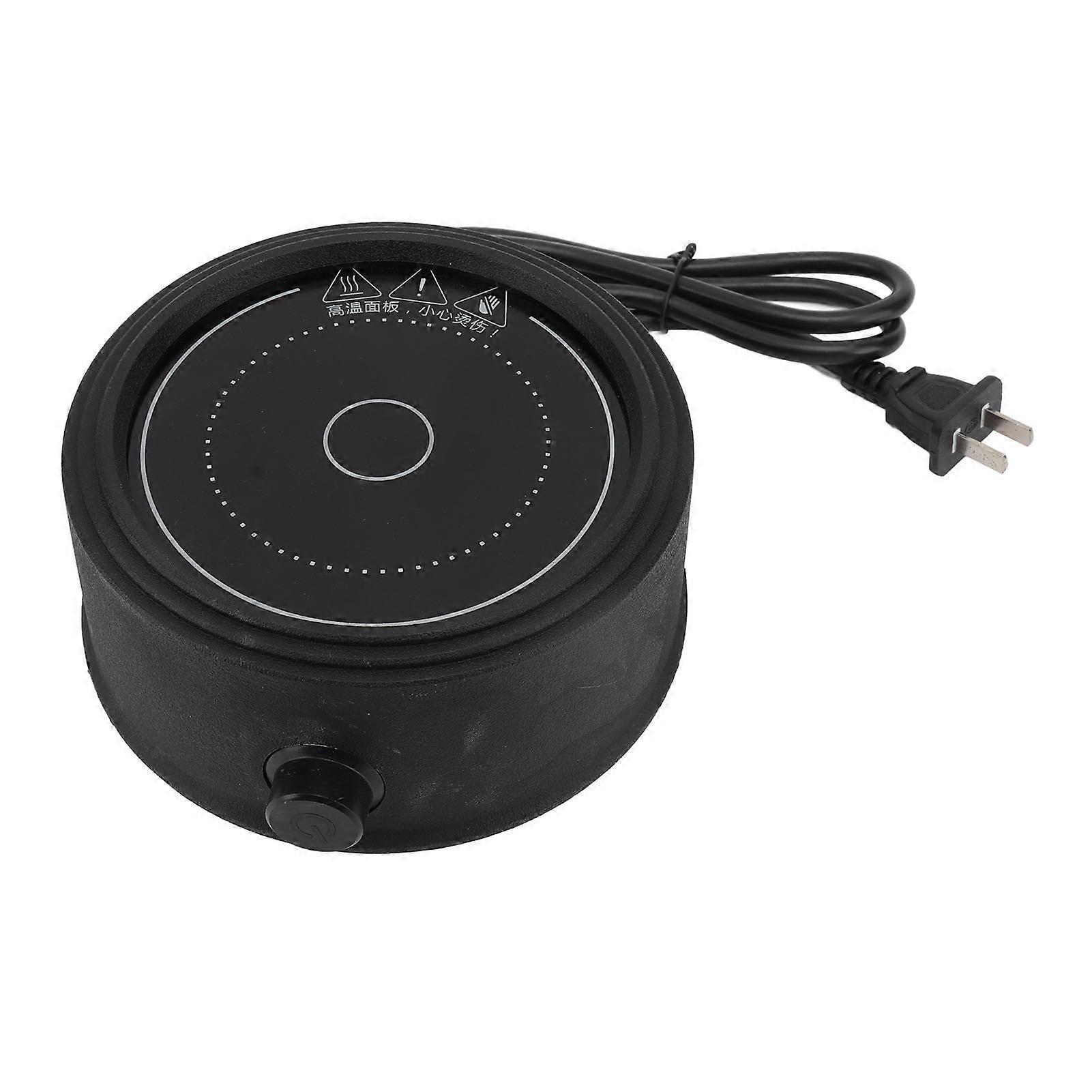 Mini electric stove, silent and adjustable temperature, suitable for making tea