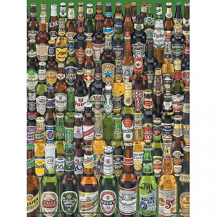 Pyramid International Beer Bottles Paper Print