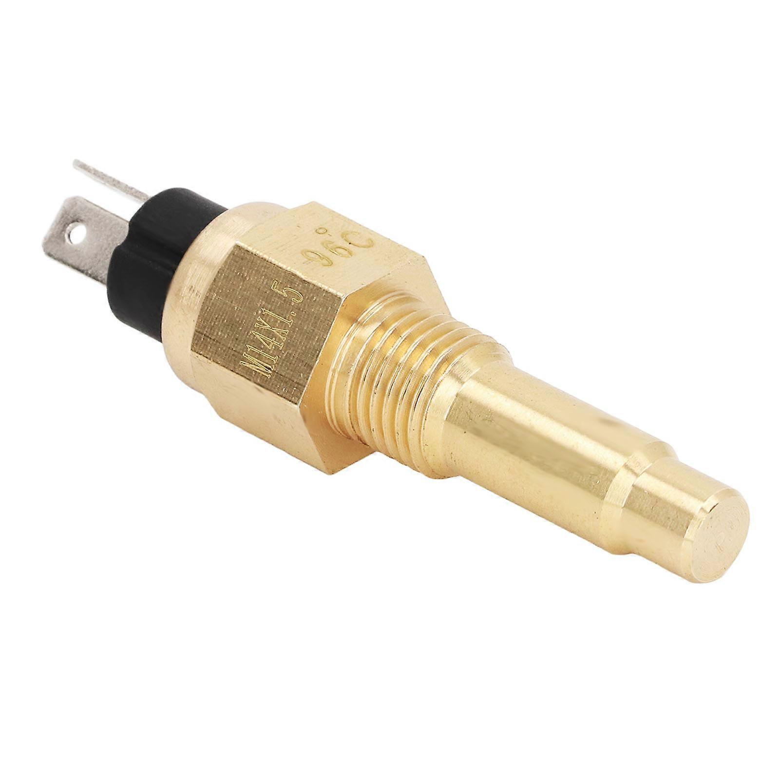 Water Temperature Sensor Engine VDO Temp Gauge Sender Unit 96°C Alarm Temperature