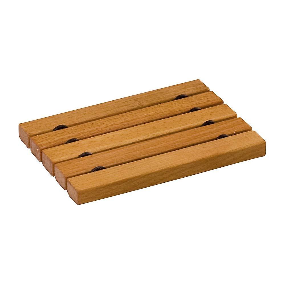 Flat Soap Dish - Oiled Beechwood