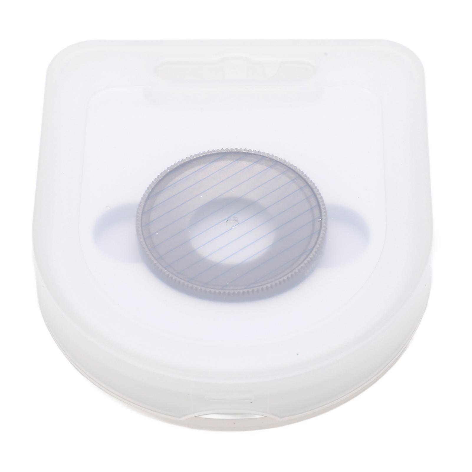 Blue Stripe Motion Camera Filter for Action 3 - Optical Glass, Easy Install, Durable Frame