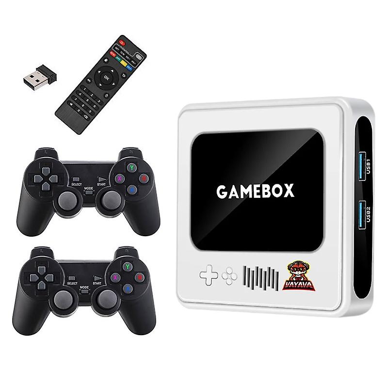 G10 GAMEBOX Spelcomputer 256G 60.000+ Spellen (Wit)