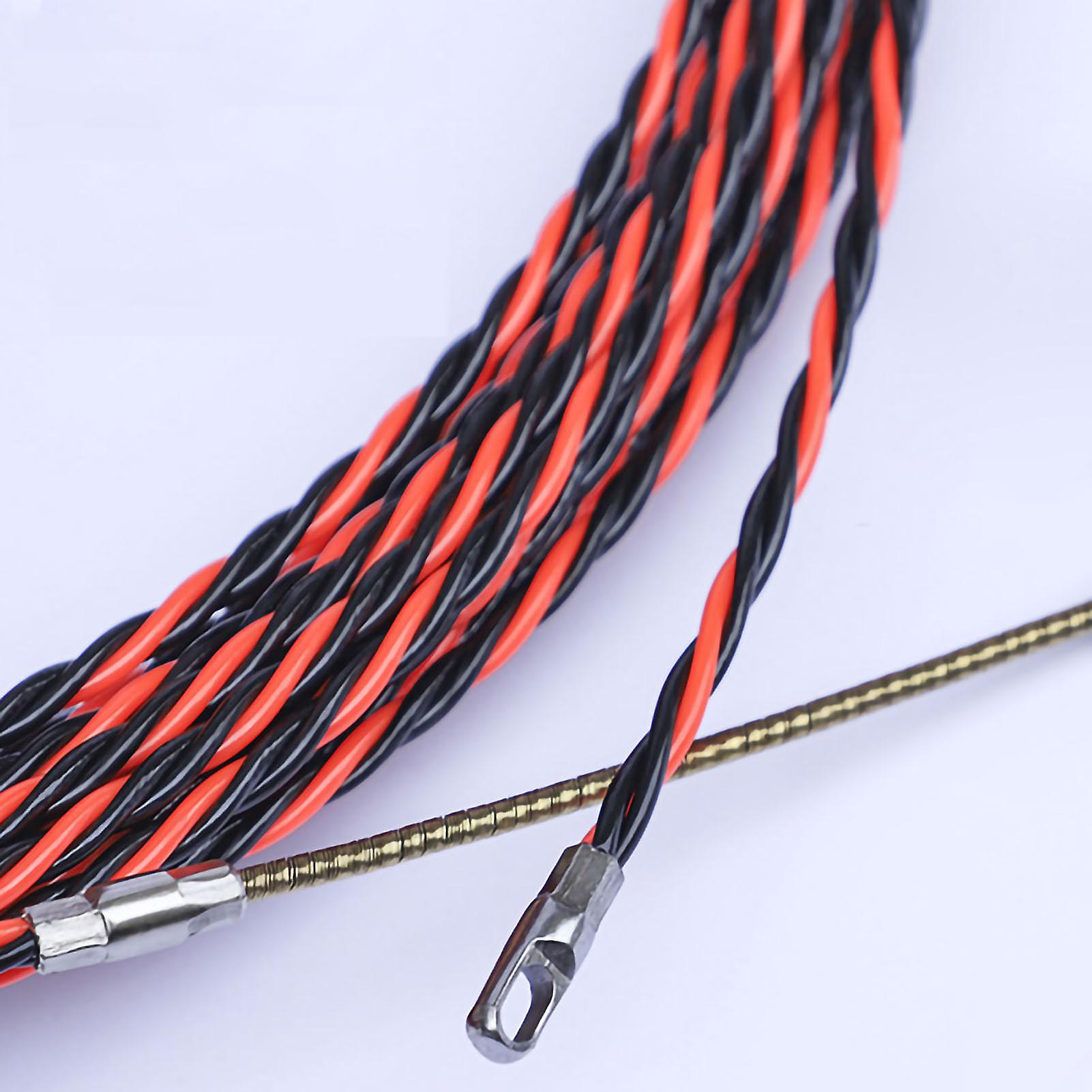 Electrical Wire Threader Easy Pull Steel Wire Electrician Threading Device for Construction Hand Tool