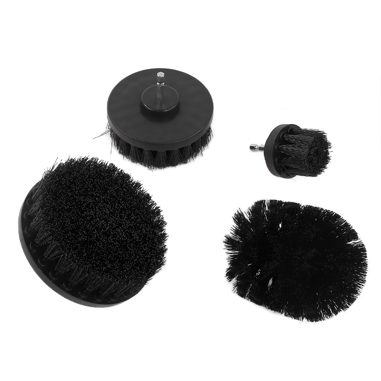 Cleaning tool for motorcycle, 4pcs drill brush attachments set