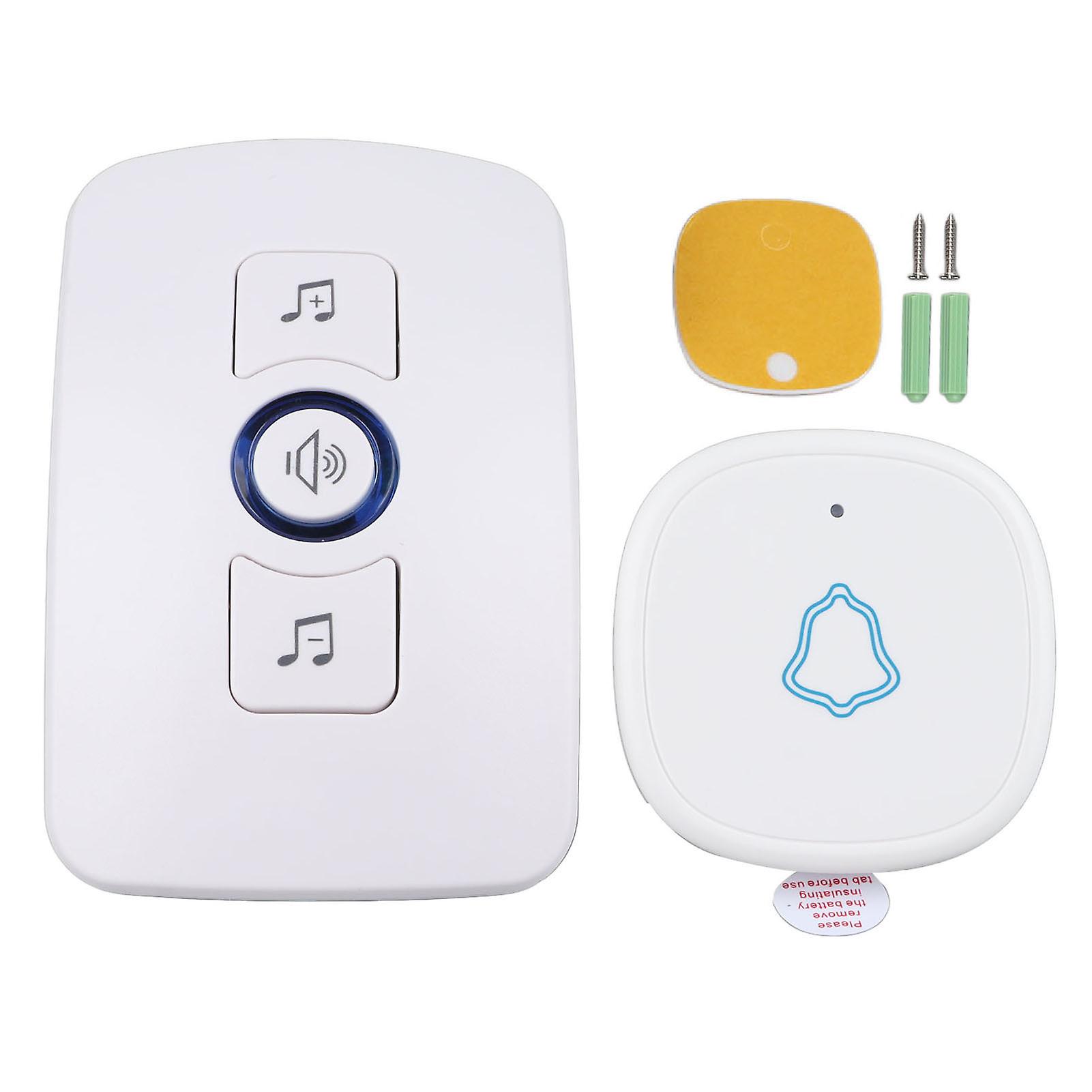 Wireless Smart Music Doorbell - Easy Install, Plug-In, Elderly Friendly, Multiple Tunes