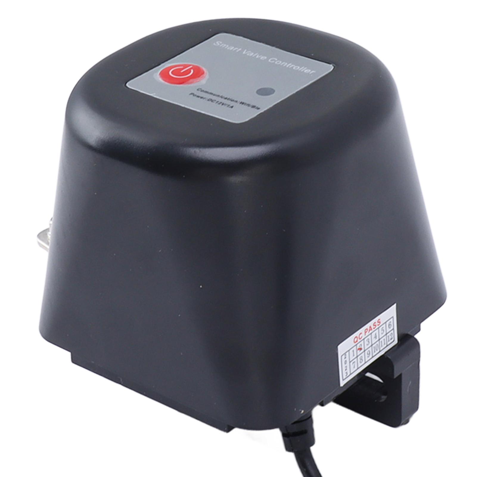 WiFi Smart Valve Controller Automatic Manual On Off Ball Valve Manipulator DC 12V 1A US Plug 100‑240V 