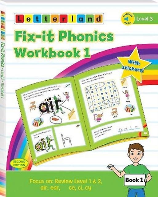 Fixit Phonics Level 3 Workbook 1 2nd Edition by Lisa Holt Paperback