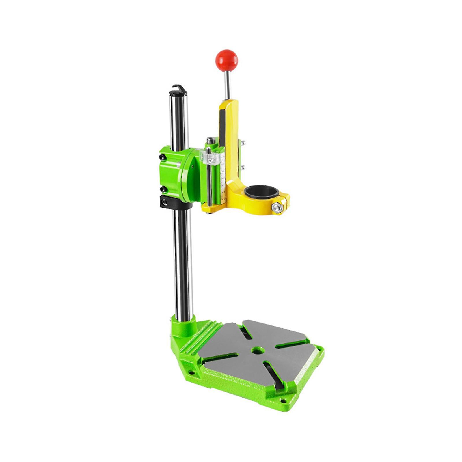 Drill Stand Drill Press Table Drill Chuck Tool Stable 90 Degree Adjustable Drill Pedestal Holder Workbench for Woodworking