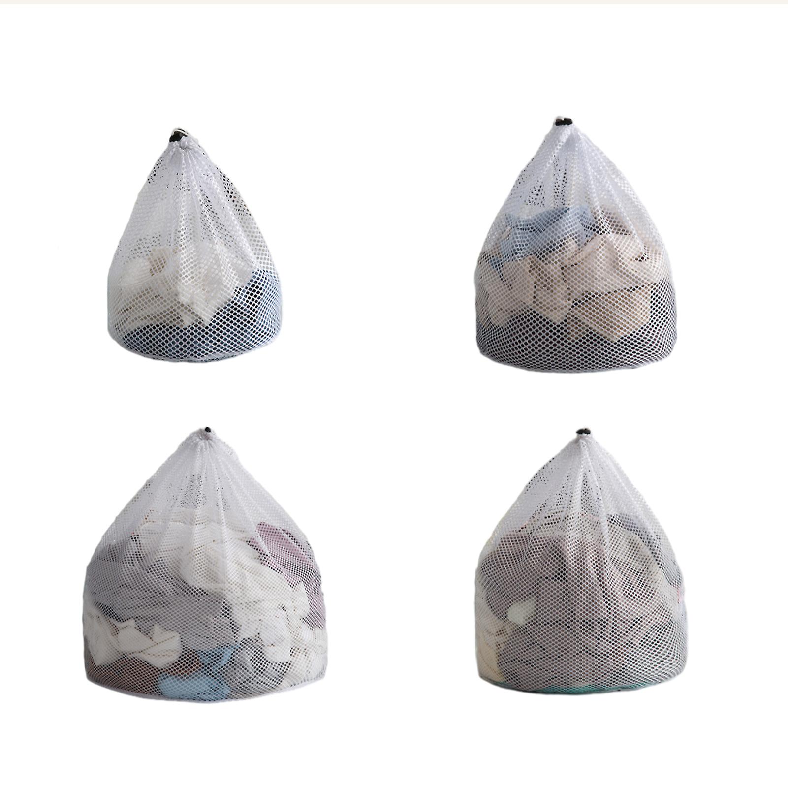 Drawstring Laundry Bag Easy Store Carry Wash Clothes Bag For Dorm Apartment Dwellers