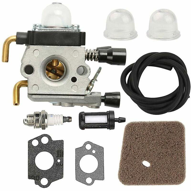 Carburetor with Fuel Line for STIHL HS75 HS80 HS85 HL75 HL75K FH75 HT70 HT75 KM80 KM85 KM85R SP80 SP85 FC75 FC85 Hedge Trimmer String Trimmer, hwy
