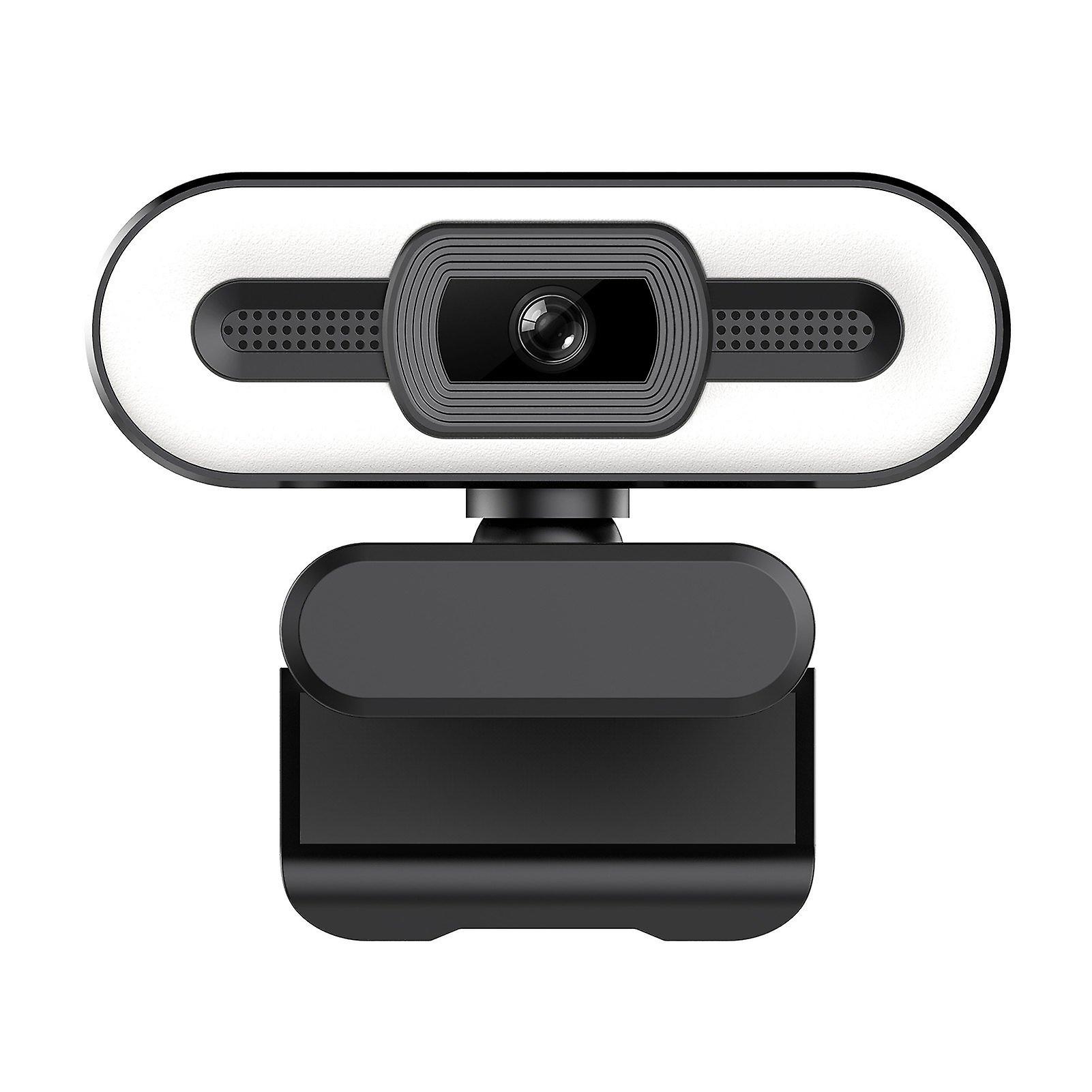 2K Usb Plug And Play Webcam With Built In Microphone Light