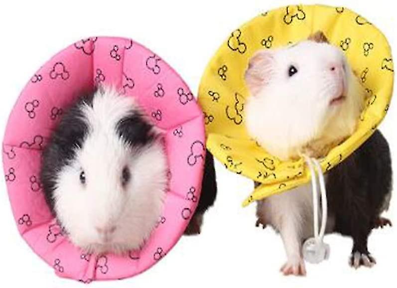 Ifeng Hamster Cone E-collar Hedgehog Elizabethan Collar Recovery Scarf Breathable Soft Guinea Pig Nursing Collar For Small