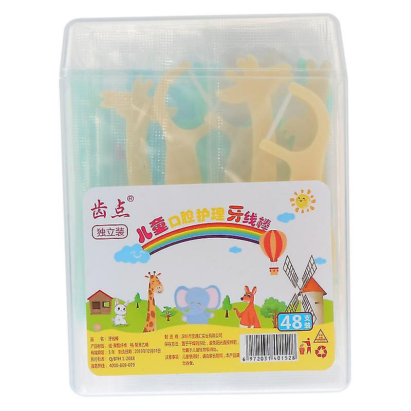 48pcs Teeth Floss Pick