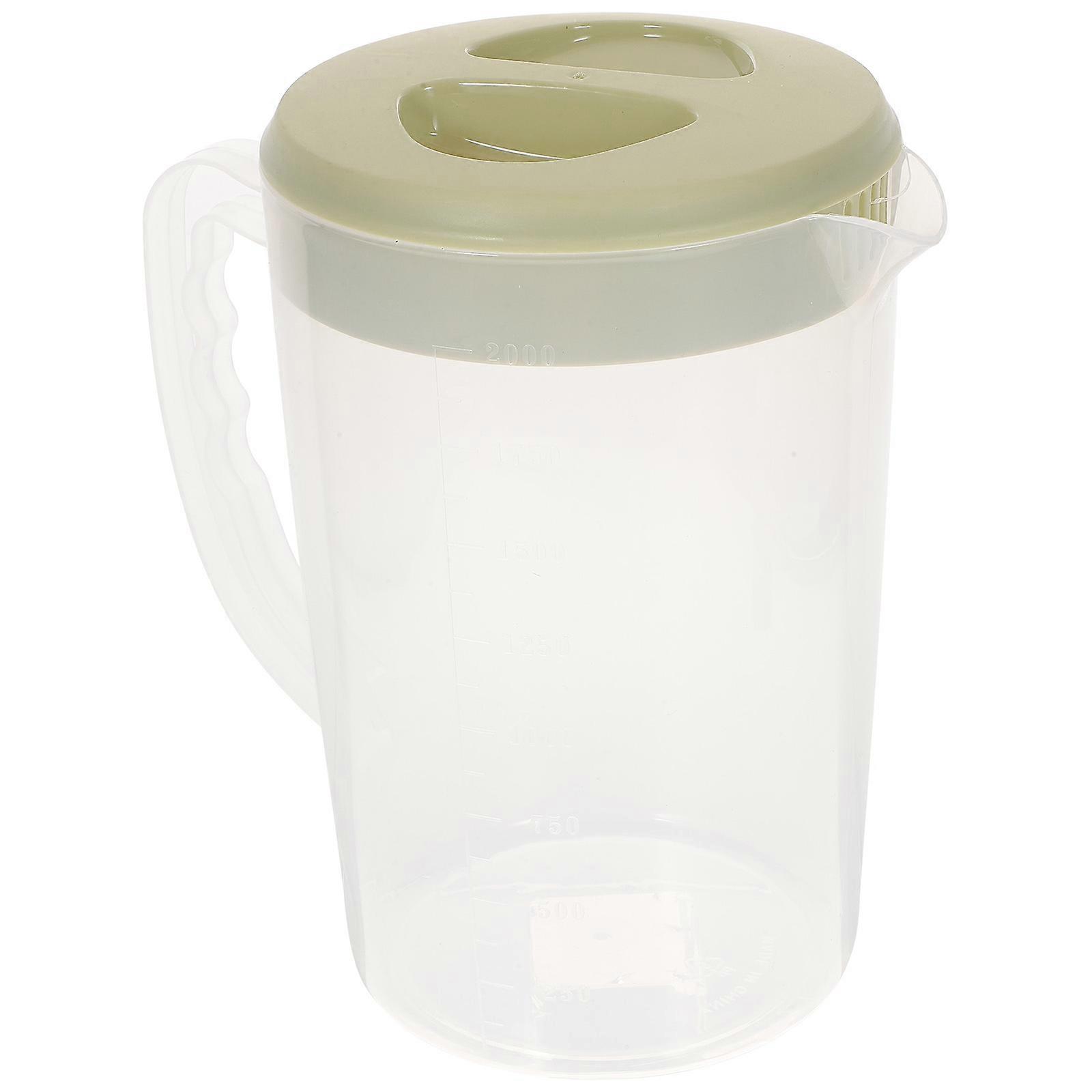 2200ML Large Capacity Beverage Storage Container Heat Resistant Cold Water Jug Plastic Juice Pitcher Household Teapot Kettle