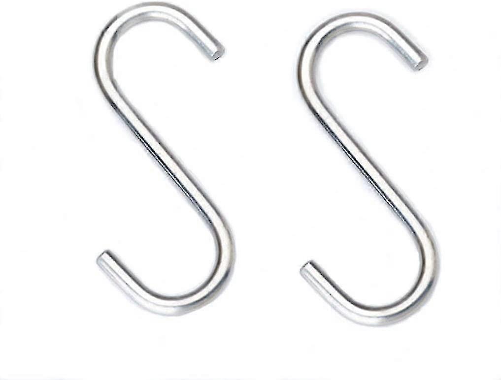 10pcs Coat Hook Stainless Steel S-shaped Hanger Hooks S-hooks
