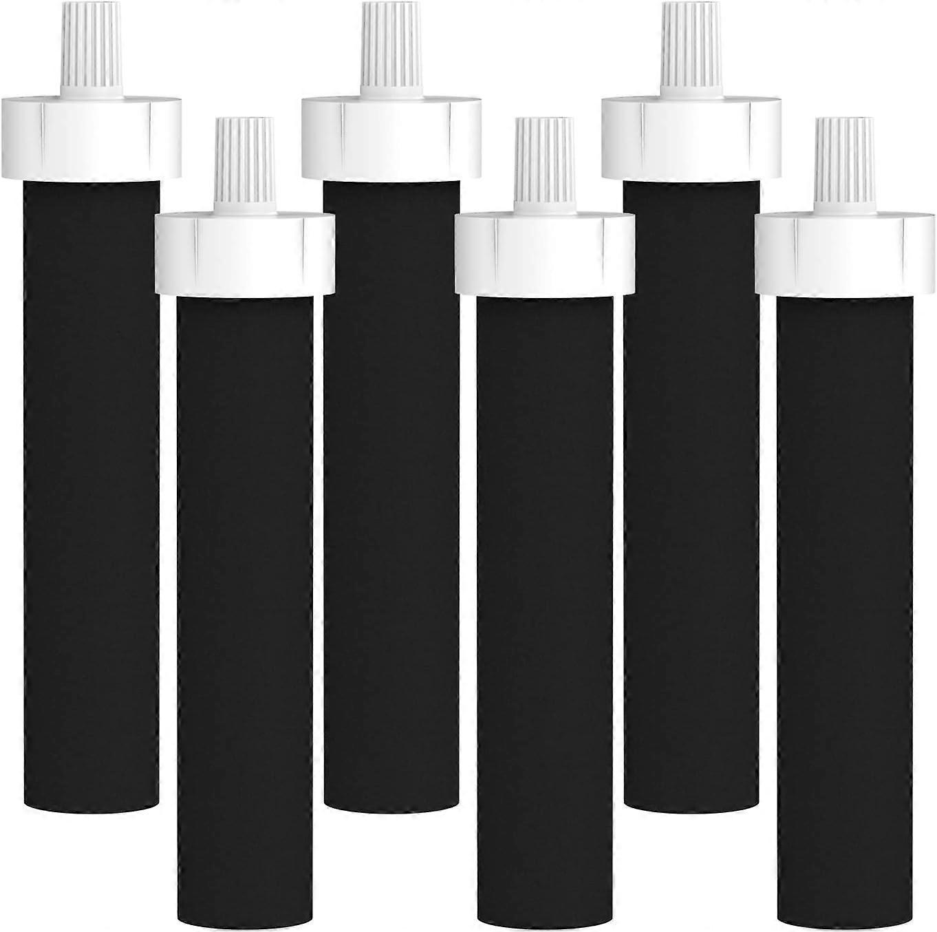 Water Bottle Filters, Replacement for Brita BB06, Brita Hard Sided and Sport Water Bottle Filter, 6 Count
