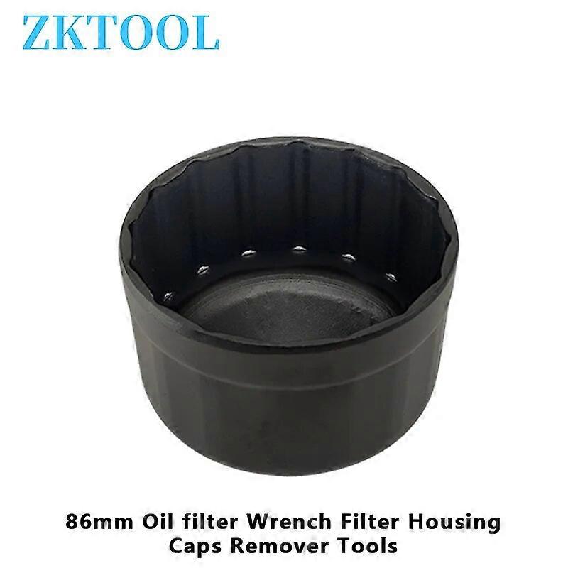Automotive Oil Filter Cartridge Wrench, 86mm, 16 Pin, Removable Cover, Replacement Tools Apply to bmw Volvo,Repair Sleeve Tool No.20091