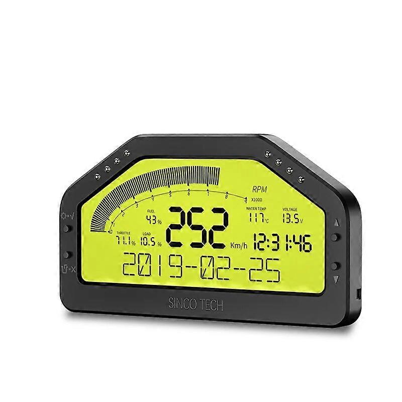 12V Car Universal multi~function Modified Instrument DO903 Sensor Signal Multi~function Combination Instrument Panel Speed/Tempe UNKU62596