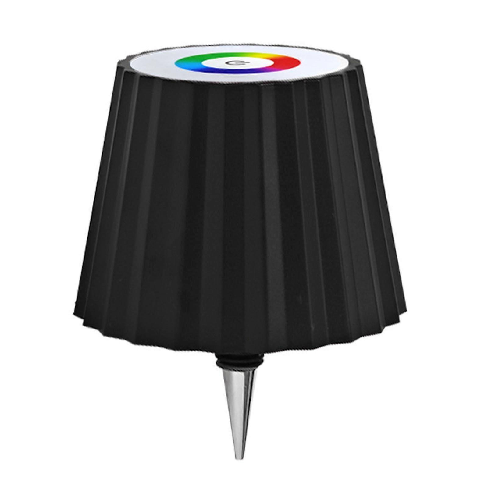 Wireless Bottle Lamp LED Bedside Light Flicker Free USB Rechargeable Energy-efficient Touch Control Stepless Dimming Bottle Light