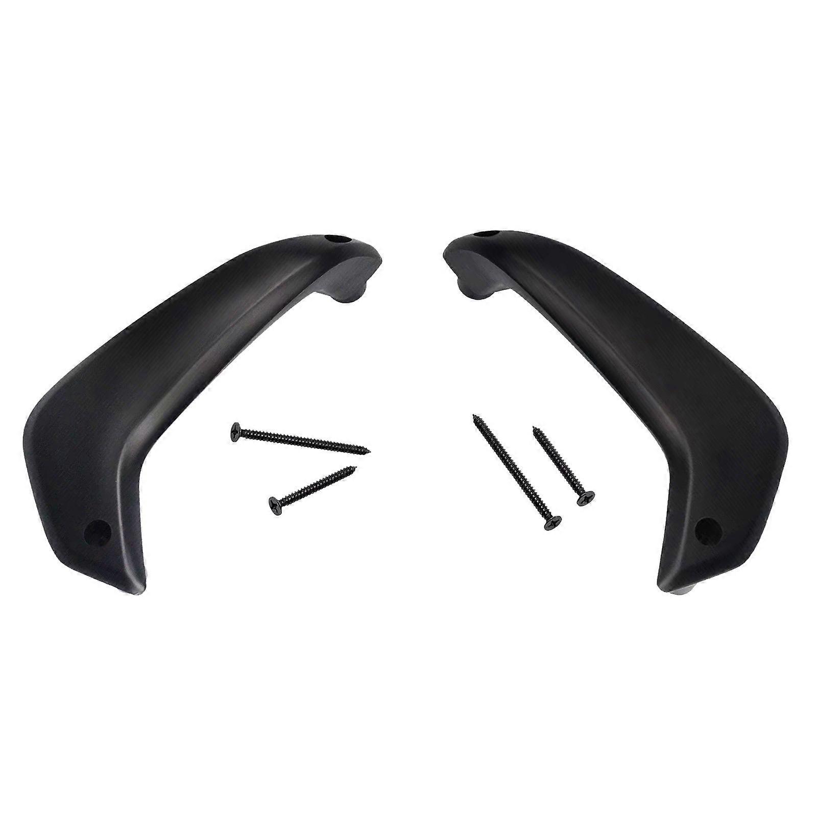 Inside Door Handle Durable With 2 Screws High Performance Handle Grab Replacement Parts Vehicle Parts For Ford Fiesta Black