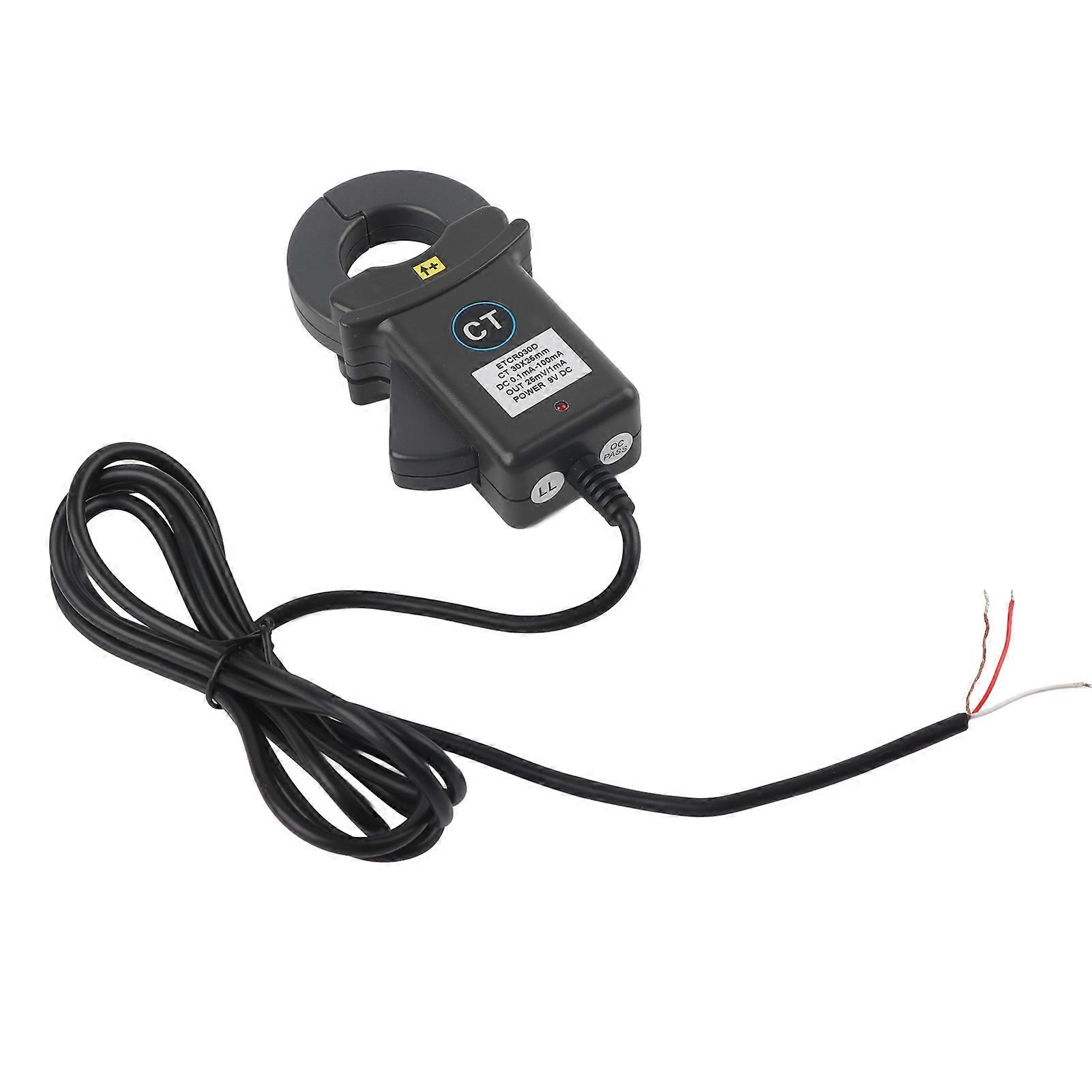 ETCR030D Klemmstromsensor Hochpräziser DC-Leckstromsensor Elektrischer Stromwandler
