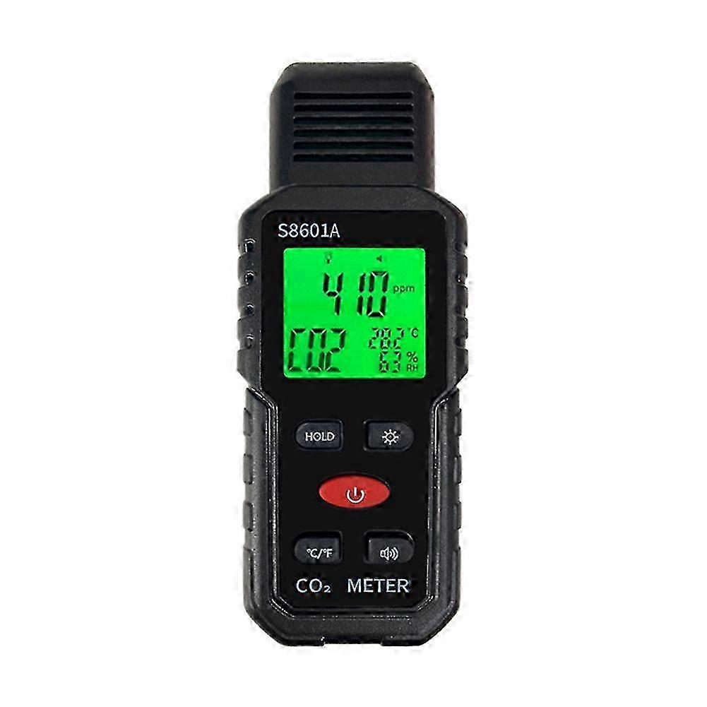 3 In 1 Co2 Meter Monitor Handheld 5000ppm Co2 Monitor Measurement Dioxide / De