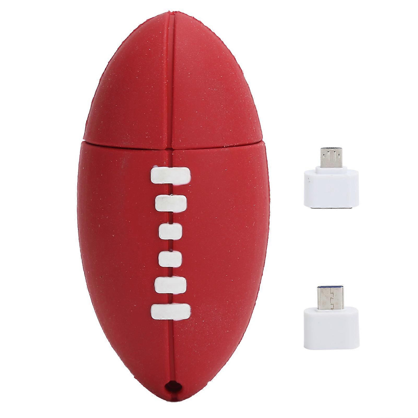 U Disk Football Flash Drive TypeC Transfer Interface Data Transmission Storage Device(4GB )