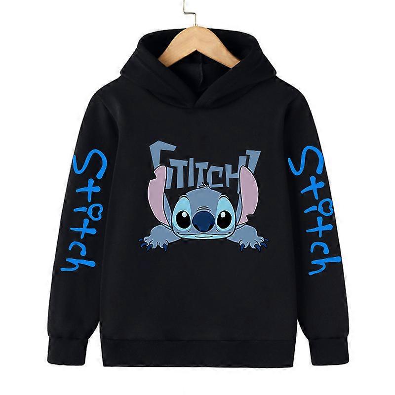 Cool Stitch Hoodie Children Cartoon Clothes Kid Girl Boy Lilo and Stitch Sweatshirt Manga Hoody Baby Casual Top