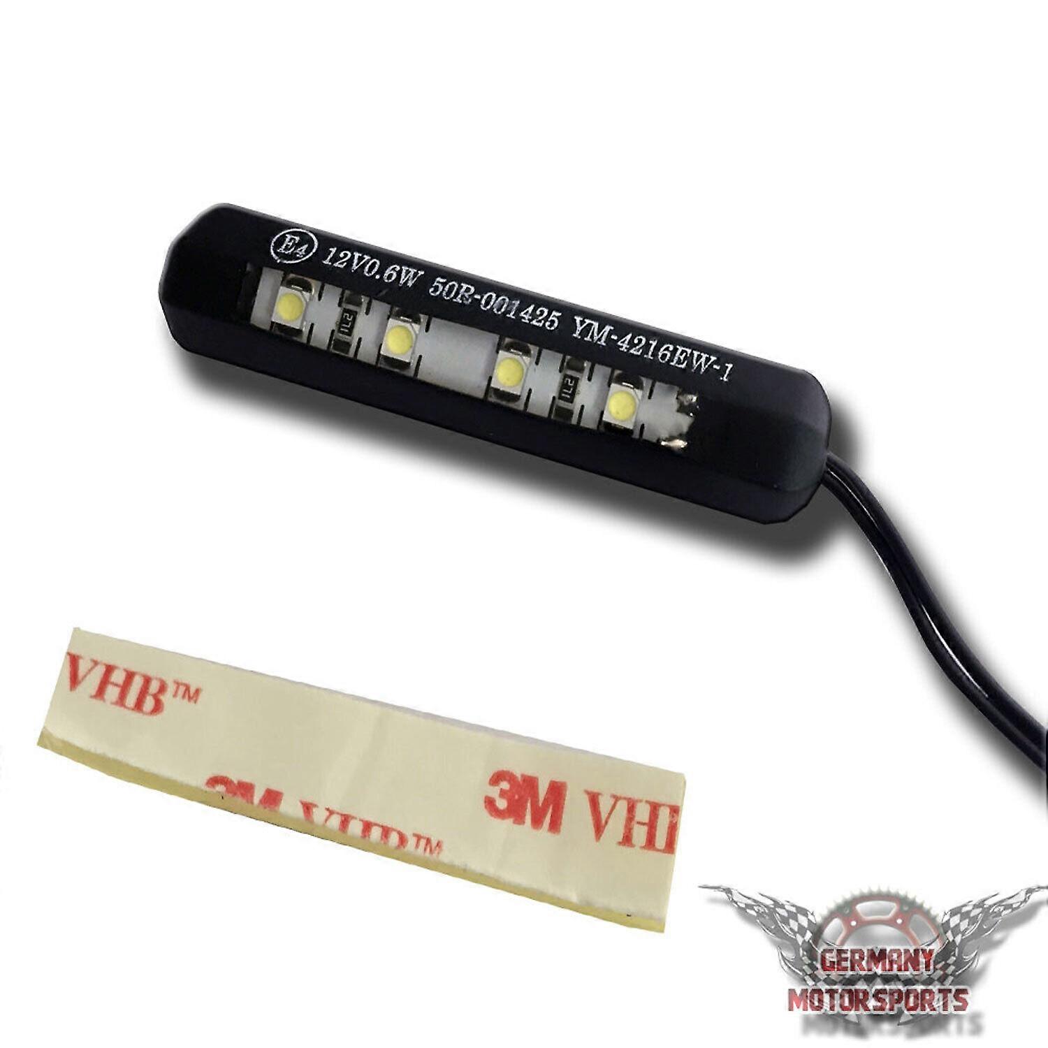 Mini LED Kennzeichen Nummernschild Leuchte Lampe Auto Kfz Anhnger Caravan e~gep NO.86342