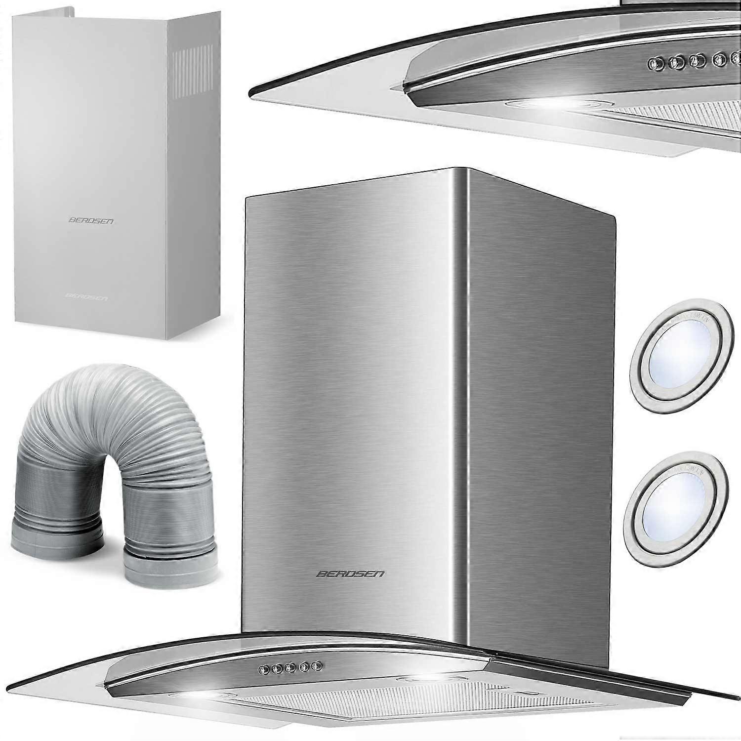 Kjøkkenhette 60 cm Berdsen BT-202