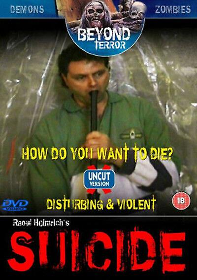 Suicide DVD (2010) Markus Eberhard Heimrich (DIR) cert 18 - Region 2