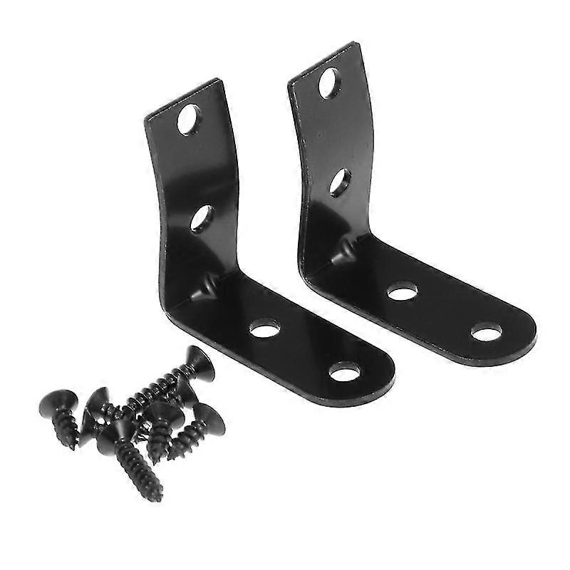 Glove Box Hinge Repair Kit For 2002-2008 A4 S4 Rs4 B6 8e Replacement Diy Compartment Lid Hinge Kit Bracket (Black)