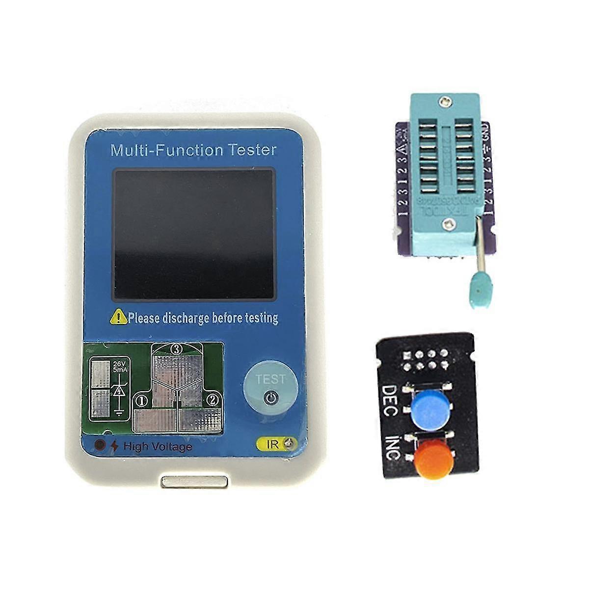 Mtt-v1 Multimetro del tester del transistor di alta precisione per il resistore del condensatore del triodo del diodo Mos/pnp/npn