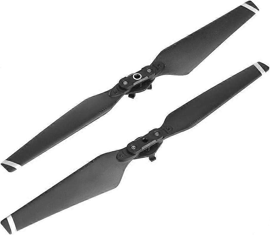 1 Pair Foldable Quick Release Propeller Plastic Blade Propeller for DJI Mavic Pro Drone (Silver)