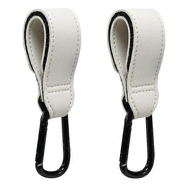 1/2pcs PU Leather Baby Bag Stroller Hook Pram Rotate 360 Degree Rotatable Cart Organizer Pram Hook Stroller Accessories