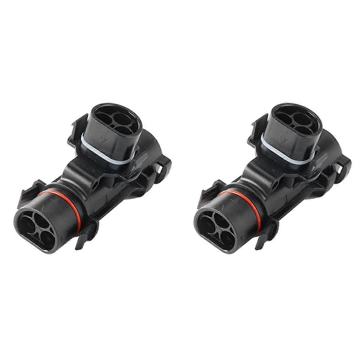 2X Solar PV Connector Plug Waterproof IP68 4000V 40A for Solar PV System Panel Parallel Protection