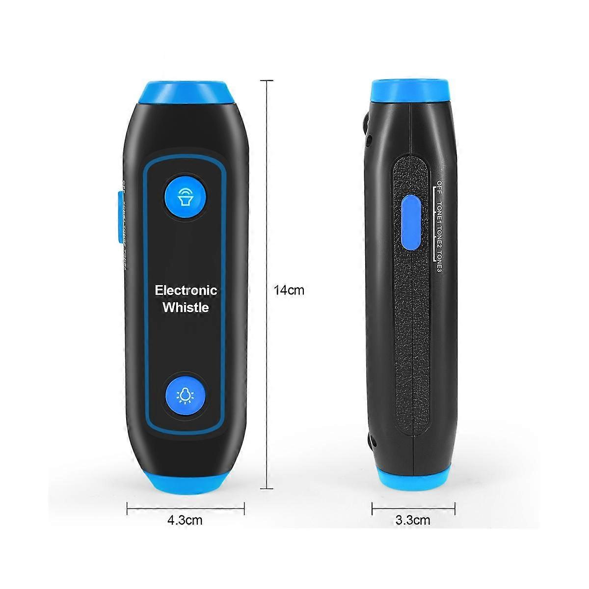 Basketball/Football Game Referee Whistle Camping Hiking Electronic Whistle for Emergency Tool Blue