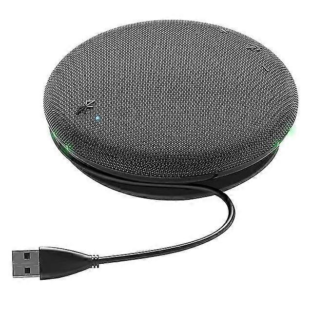 Bluetooth conference speaker with microphone 360 voice pickup & noise canceling conference omnidirectional microphone
