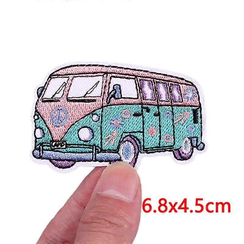 Outdoor Iron On Patches For Clothes Camp Embroidered Patches For Clothing Thermoadhesive Patches On Clothes Stripe Sew On Patch
