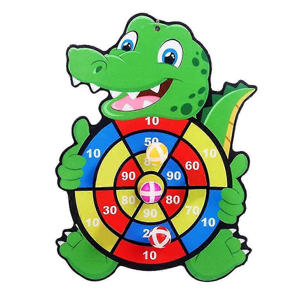 Toy Sports Double Sided Dart Board Compatible Withtarget Sucker Sticky Ball B