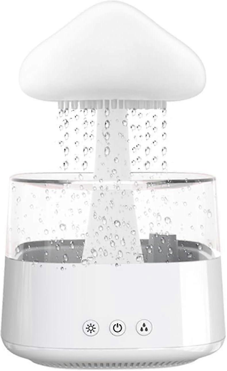 Cloud Rain Humidifier, Rain Cloud Humidifier For Bedroom With Night Light, Aromatherapy Essential Oil Diffuser