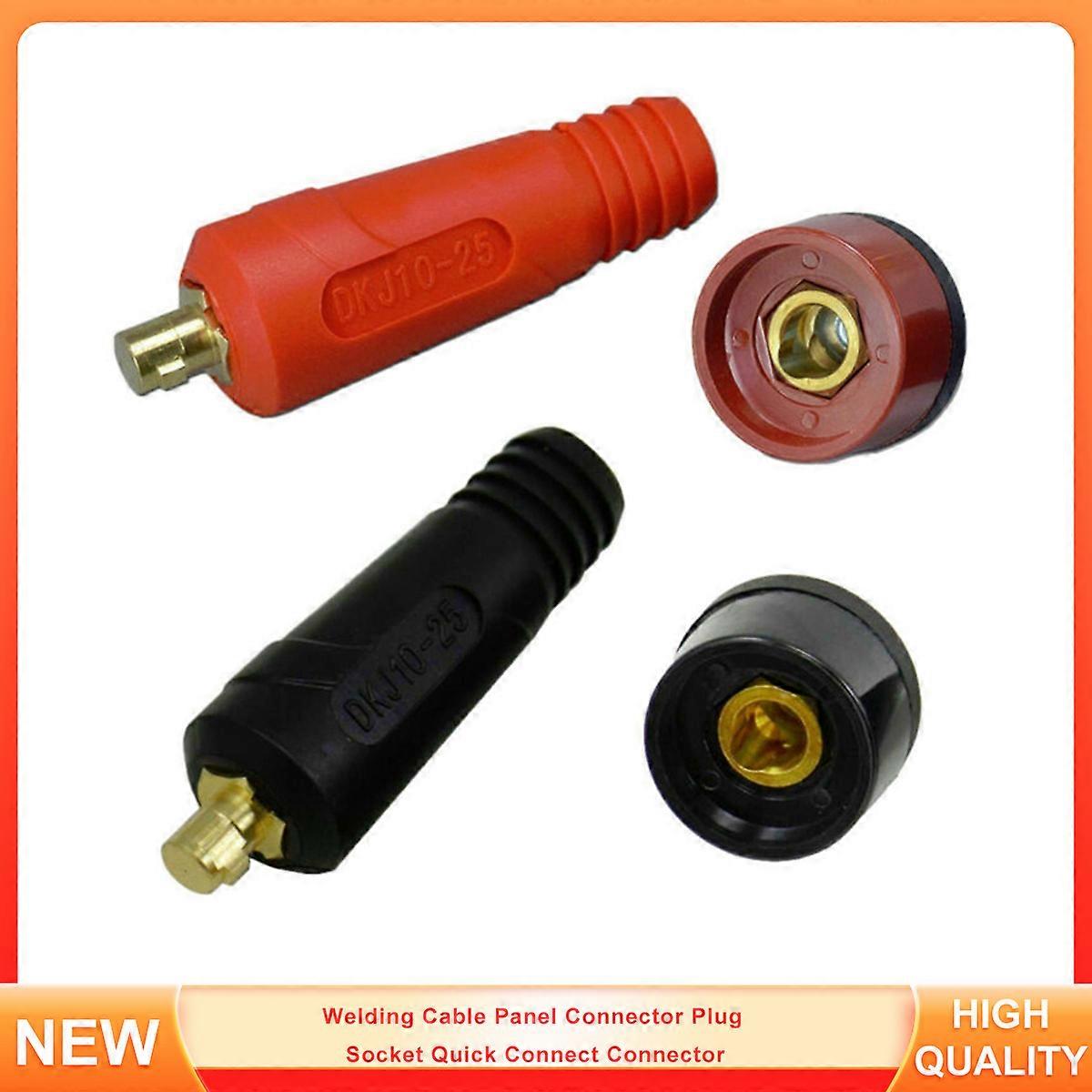 Welding Cable Panel Connector Plug Socket Quick Connect Connector